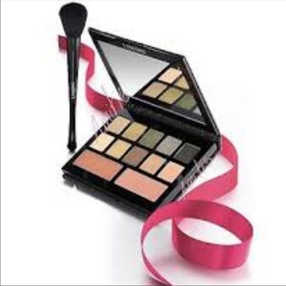 lancome eyeshadow and blush palette glow